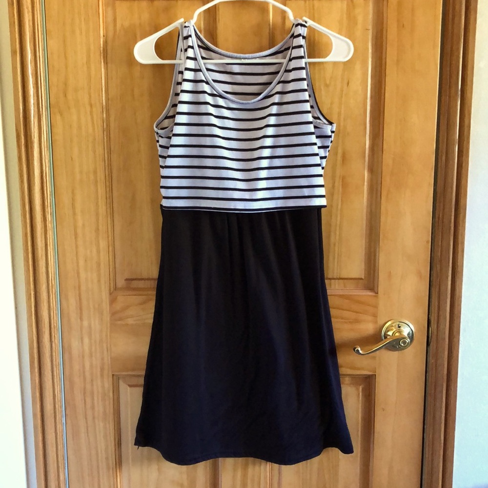 Nursing midi dress